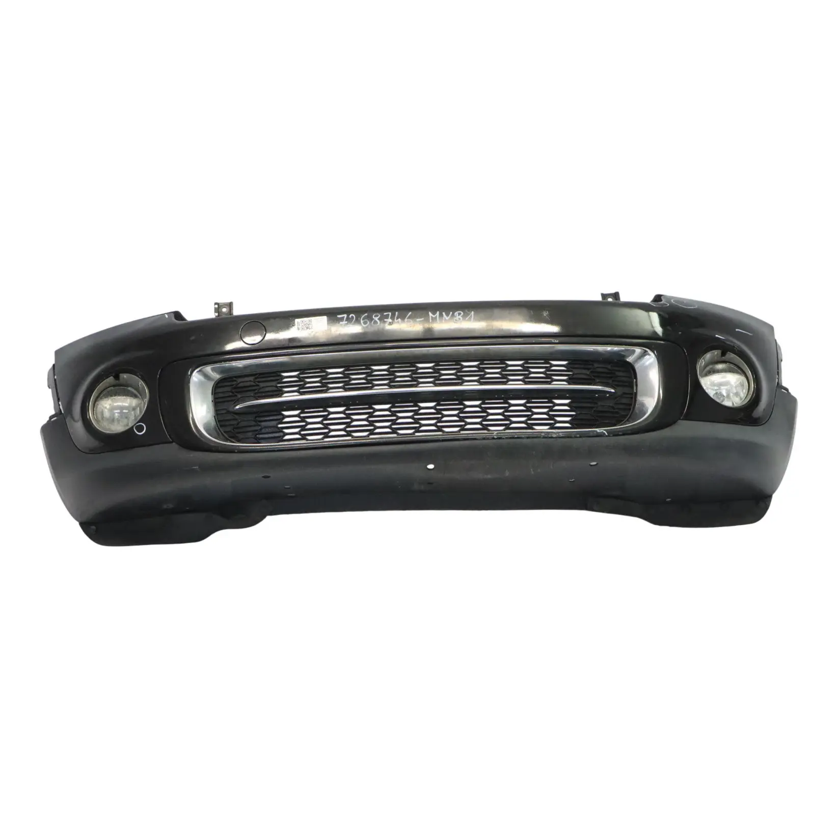 Mini Cooper R55 R56 LCI Pannello paracolpi anteriore completo Nero notte