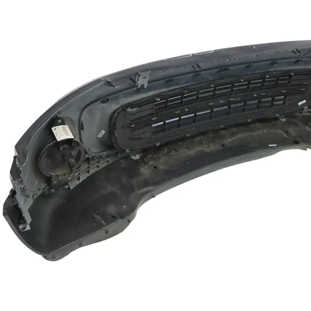 Front Bumper Mini R55 R56 LCI Complete Trim Panel Reef Blue Metallic - B30 to with Part number 7268746 Front Bumper Mini R55 R56 LCI Complete Trim Panel Reef Blue Metallic - B30 - SKU 7268746-REEF - Part number 7268746