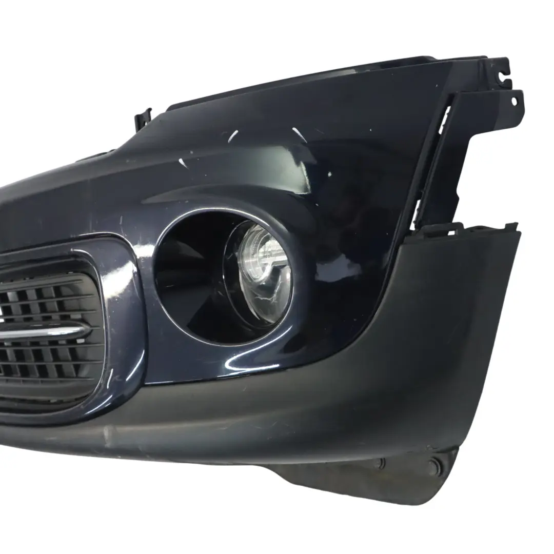 Front Bumper Mini R55 R56 LCI Complete Trim Panel Reef Blue Metallic - B30 to with Part number 7268746 Front Bumper Mini R55 R56 LCI Complete Trim Panel Reef Blue Metallic - B30 - SKU 7268746-REEF - Part number 7268746