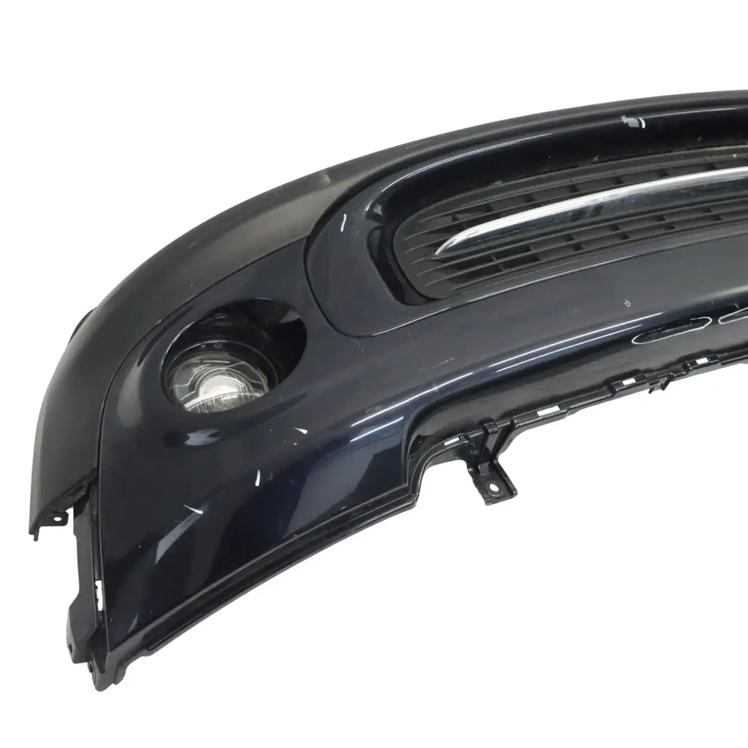 Front Bumper Mini R55 R56 LCI Complete Trim Panel Reef Blue Metallic - B30 to with Part number 7268746 Front Bumper Mini R55 R56 LCI Complete Trim Panel Reef Blue Metallic - B30 - SKU 7268746-REEF - Part number 7268746