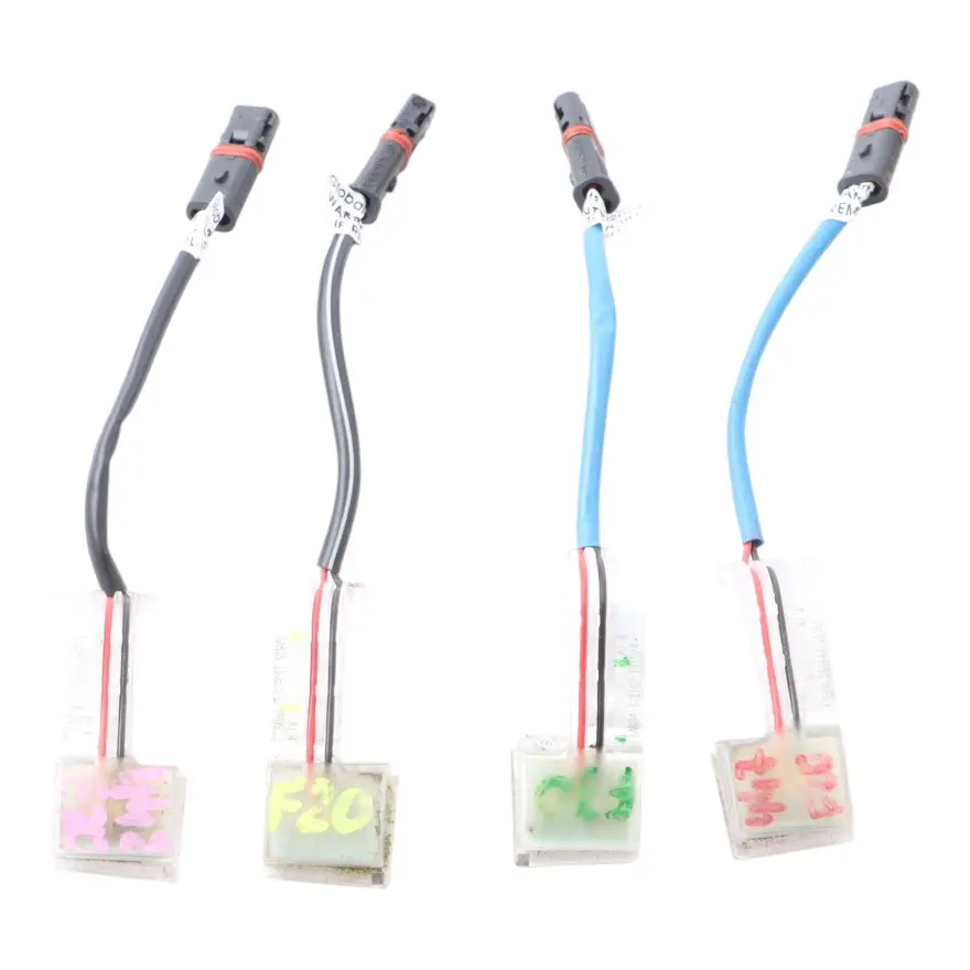 BMW F20 F30 manija iluminación delantera trasera Luz Set 2x Izquierda 2x Derecha