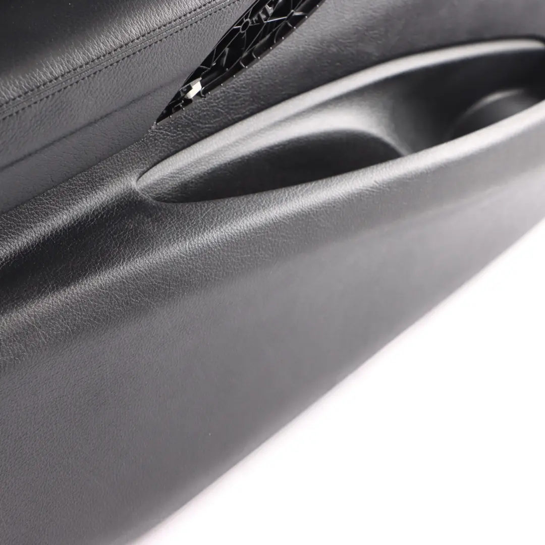 BMW F30 F31 Front Left N/S Door Card Lining Panel Black Leather - SKU 7279193 - Part number 7279193