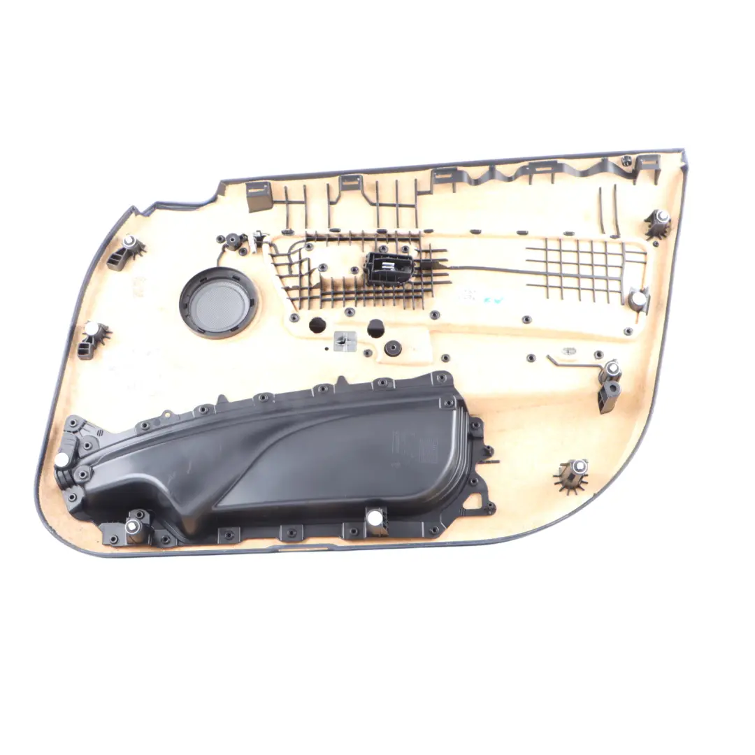 BMW 3er F30 F31 Vorne Links Tür Karte Verkleidung Panel Schwarz Leder - SKU 7279193 - Teilenummer 7279193