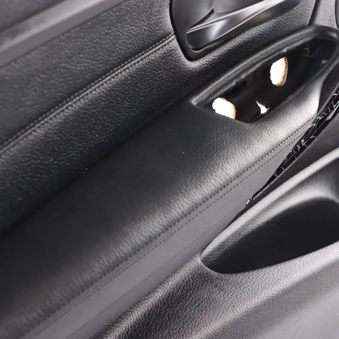 BMW F30 F31 Delantero Izquierdo Panel Forro Tarjeta Puerta Cuero Negro - SKU 7279193 - Número de pieza 7279193