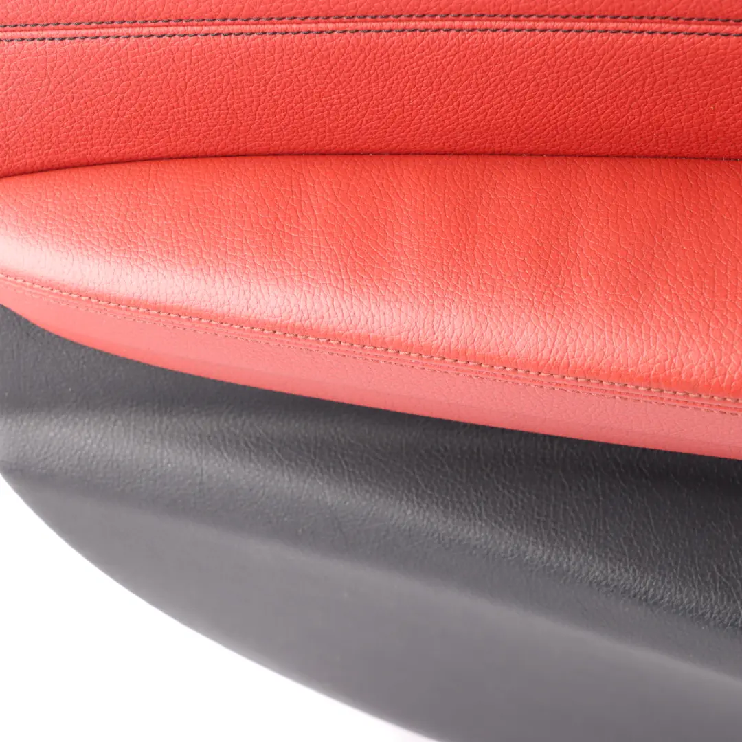 Front Left N/S Door Card Lining Panel Leather Red Black to BMW F30 F31 LCI with Part number 7279199 BMW F30 F31 LCI Front Left N/S Door Card Lining Panel Leather Red Black - SKU 7279199 - Part number 7279199