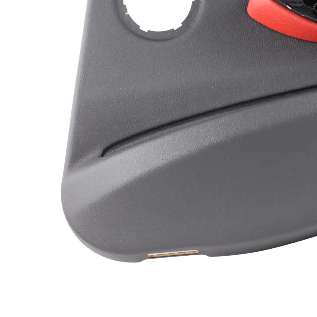 Door Card BMW F30 F31 Rear Right O/S Lining Panel Cover Leather Korall Rot Black to with Part number 7280946 Door Card BMW F30 F31 Rear Right O/S Lining Panel Cover Leather Korall Rot Black - SKU 7280946-1 - Part number 7280946