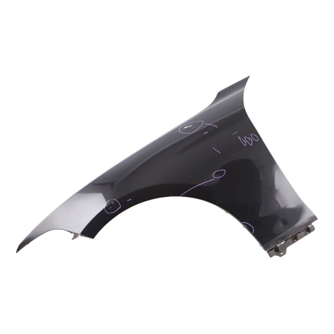 BMW F20 F22 Side Panel Wing Fender Front Left N/S Black Sapphire Metallic - 475 - SKU 7284645-BS1 - Part number 7284645