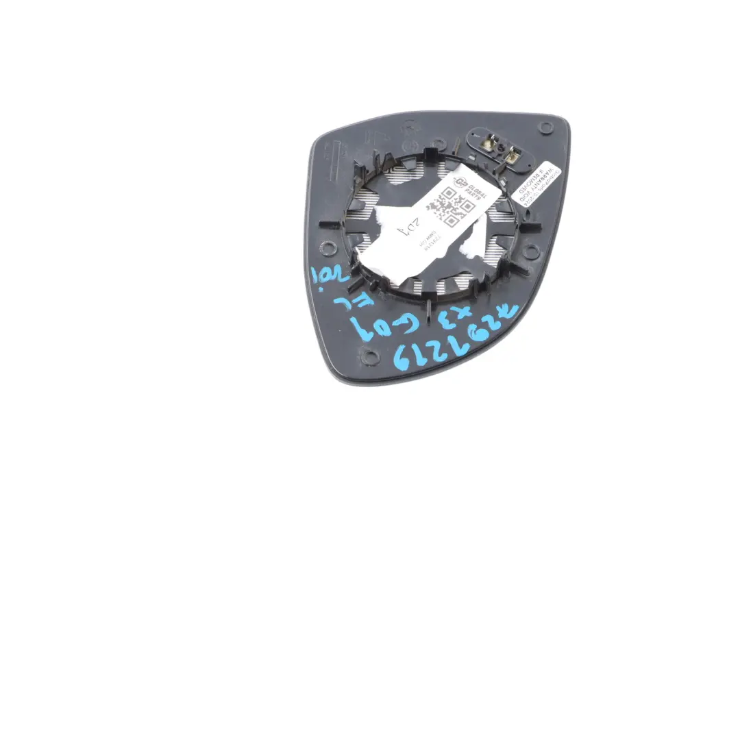 Mirror Wing Glass Heated Wide Angle Left N/S to BMW X3 G01 X4 G02 with Part number 7291219 BMW X3 G01 X4 G02 Mirror Wing Glass Heated Wide Angle Left N/S - SKU 7291219 - Part number 7291219