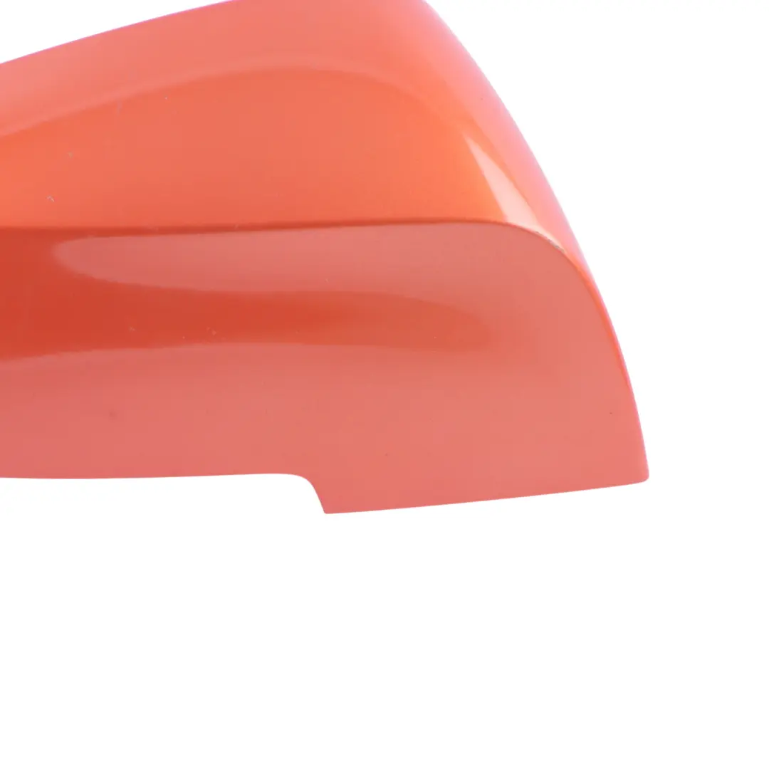 Wing Mirror Cover BMW F20 F21 E84 Cap Right O/S Valencia Orange Metallic - B44 to with Part number 7292746 Wing Mirror Cover BMW F20 F21 E84 Cap Right O/S Valencia Orange Metallic - B44 - SKU 7292746-ORG - Part number 7292746