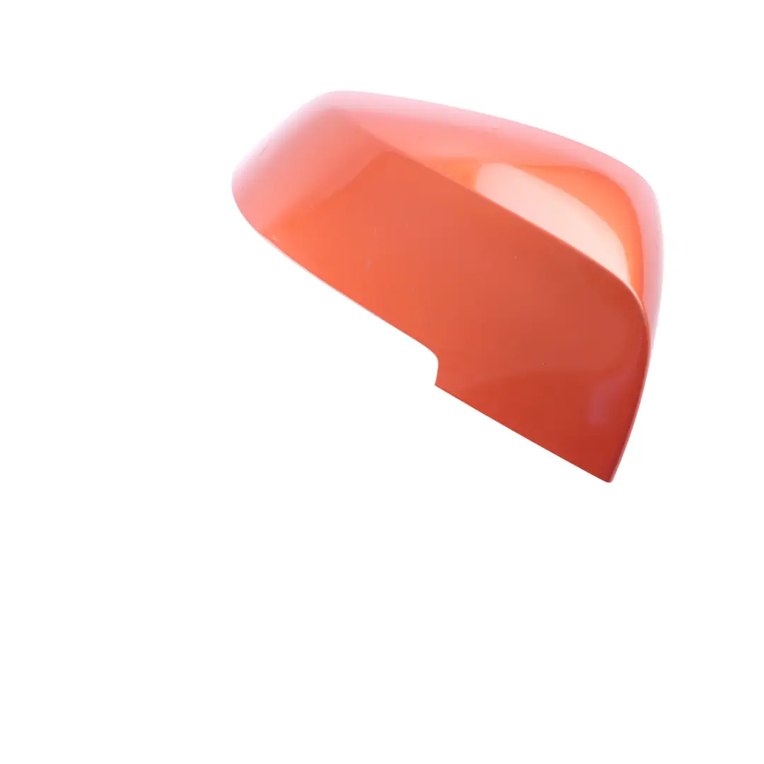 Wing Mirror Cover BMW F20 F21 E84 Cap Right O/S Valencia Orange Metallic - B44 to with Part number 7292746 Wing Mirror Cover BMW F20 F21 E84 Cap Right O/S Valencia Orange Metallic - B44 - SKU 7292746-ORG - Part number 7292746