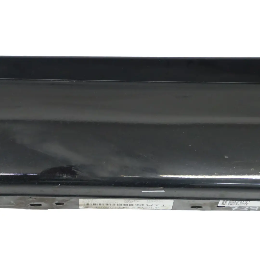 BMW F21 F22 Side Skirt Left N/S Sill Strip Schwarz 2 Black - 668 - SKU 7293543-SCH2 - Part number 7293543