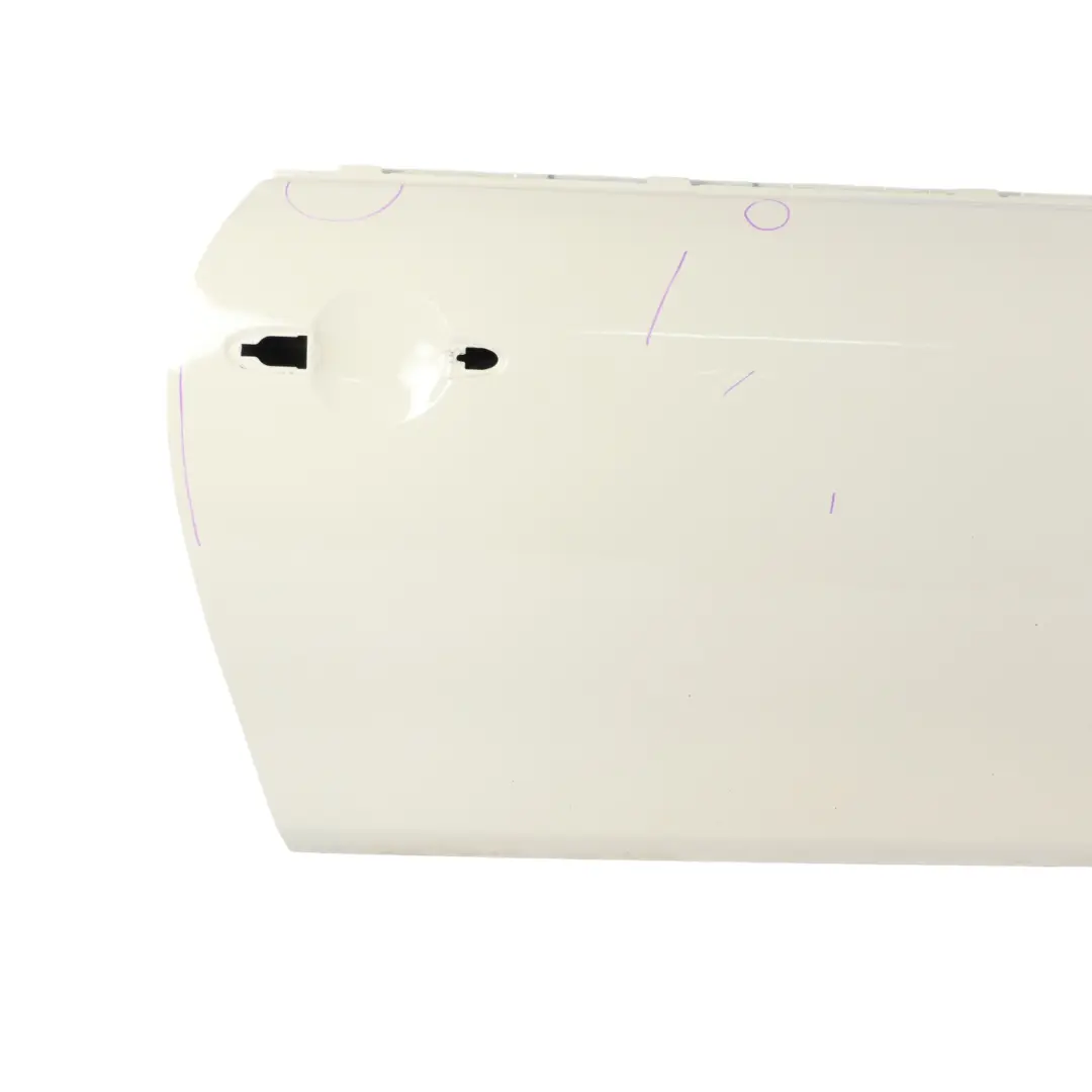 Puerta Delantera Derecha Panel Pepper Blanco - 850 para Mini F56 F57 con número de pieza 7294266 Mini F56 F57 Puerta Delantera Derecha Panel Pepper Blanco - 850 - SKU 7294266-PW - Número de pieza 7294266