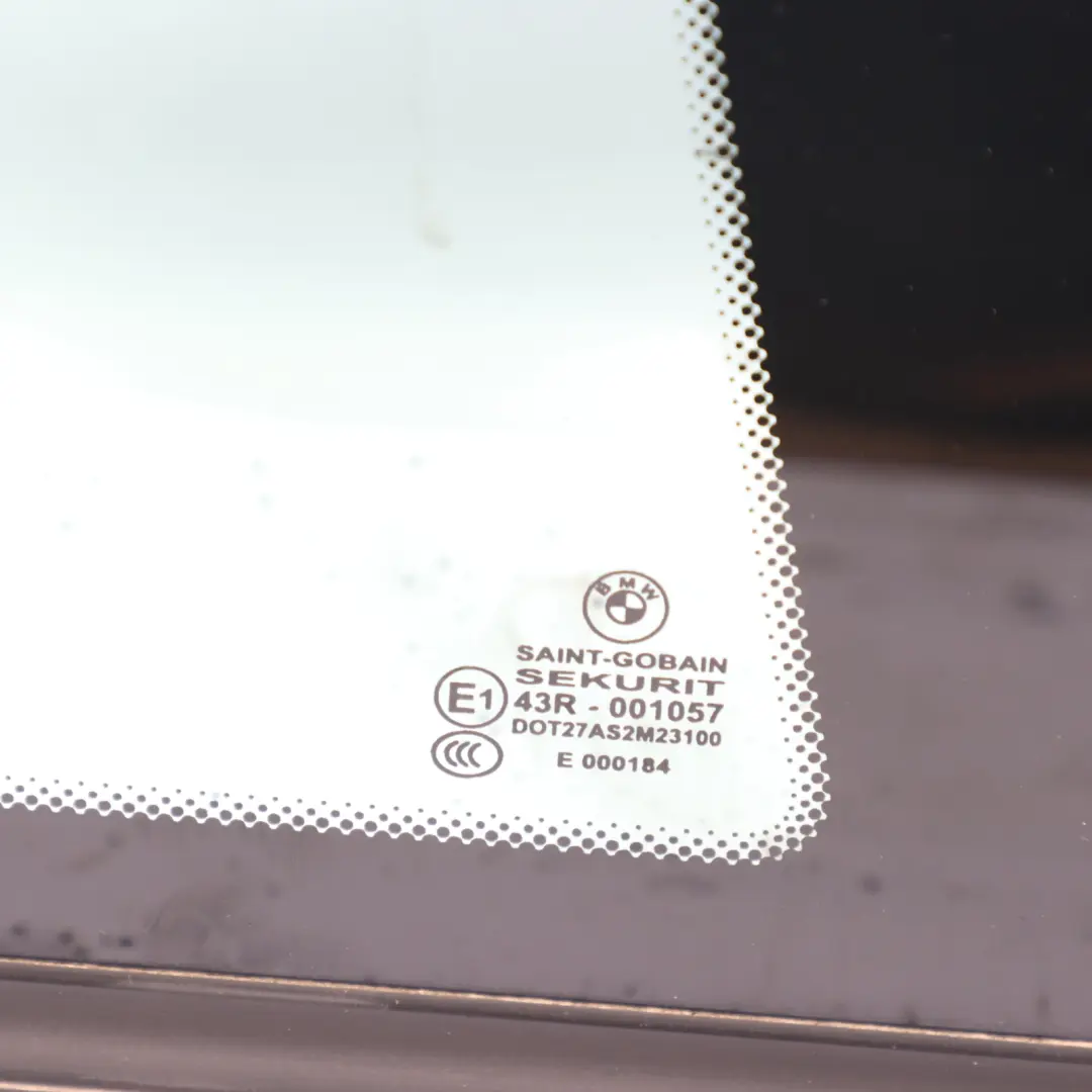 Cristal Cuarto Fijo Verde Trasero Izquierdo Lado AS2 para BMW F22 Coupe con número de pieza 7294341 BMW F22 Coupe Cristal Cuarto Fijo Verde Trasero Izquierdo Lado AS2 - SKU 7294341 - Número de pieza 7294341