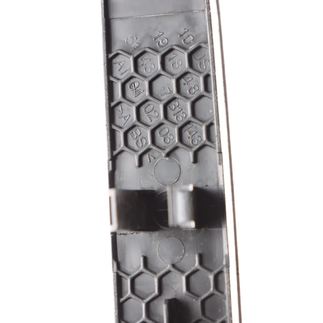 BMW X5 F15 M Sport Rear Sill Strip Kick Plate Entrance Trim Cover - SKU 7313143 - Part number 7313143