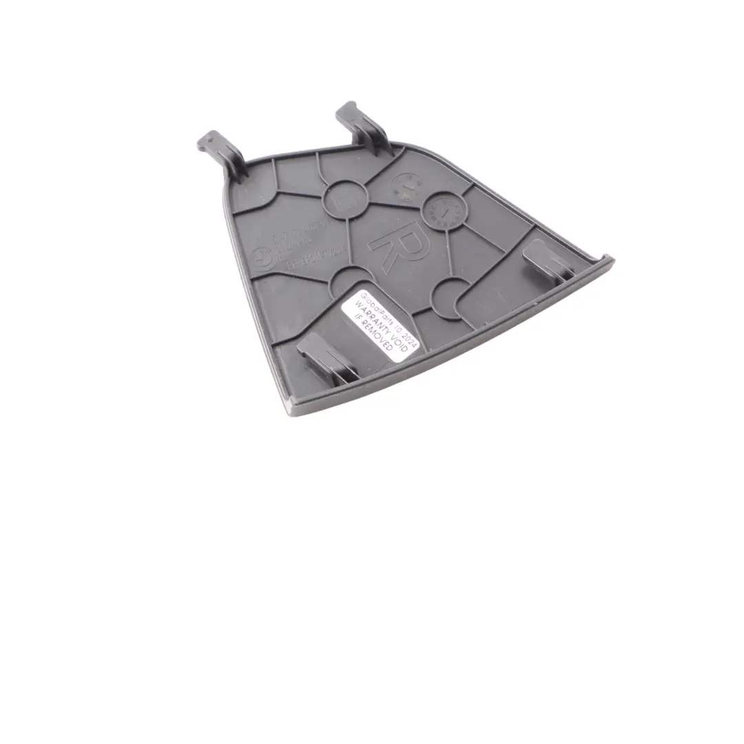 BMW F36 Trunk Boot Tailgate Triangle Trim Panel Cover Right O/S Black - SKU 7314637-2 - Part number 7314637