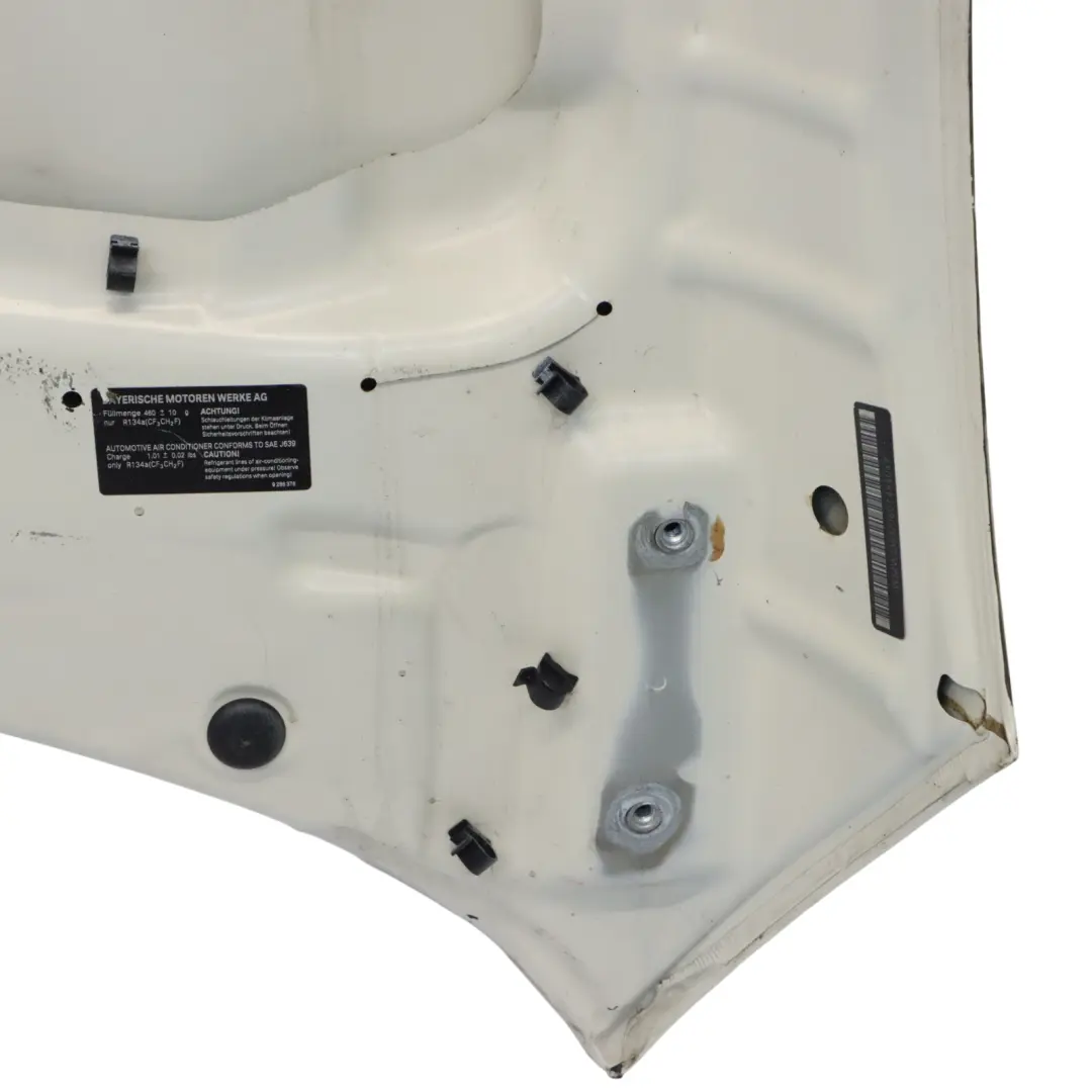 Hood Bonnet Engine Cover Panel Pepper White - 850 to Mini Cooper R55 R56 R57 with Part number 7318364 Mini Cooper R55 R56 R57 Hood Bonnet Engine Cover Panel Pepper White - 850 - SKU 7318364-PW1 - Part number 7318364