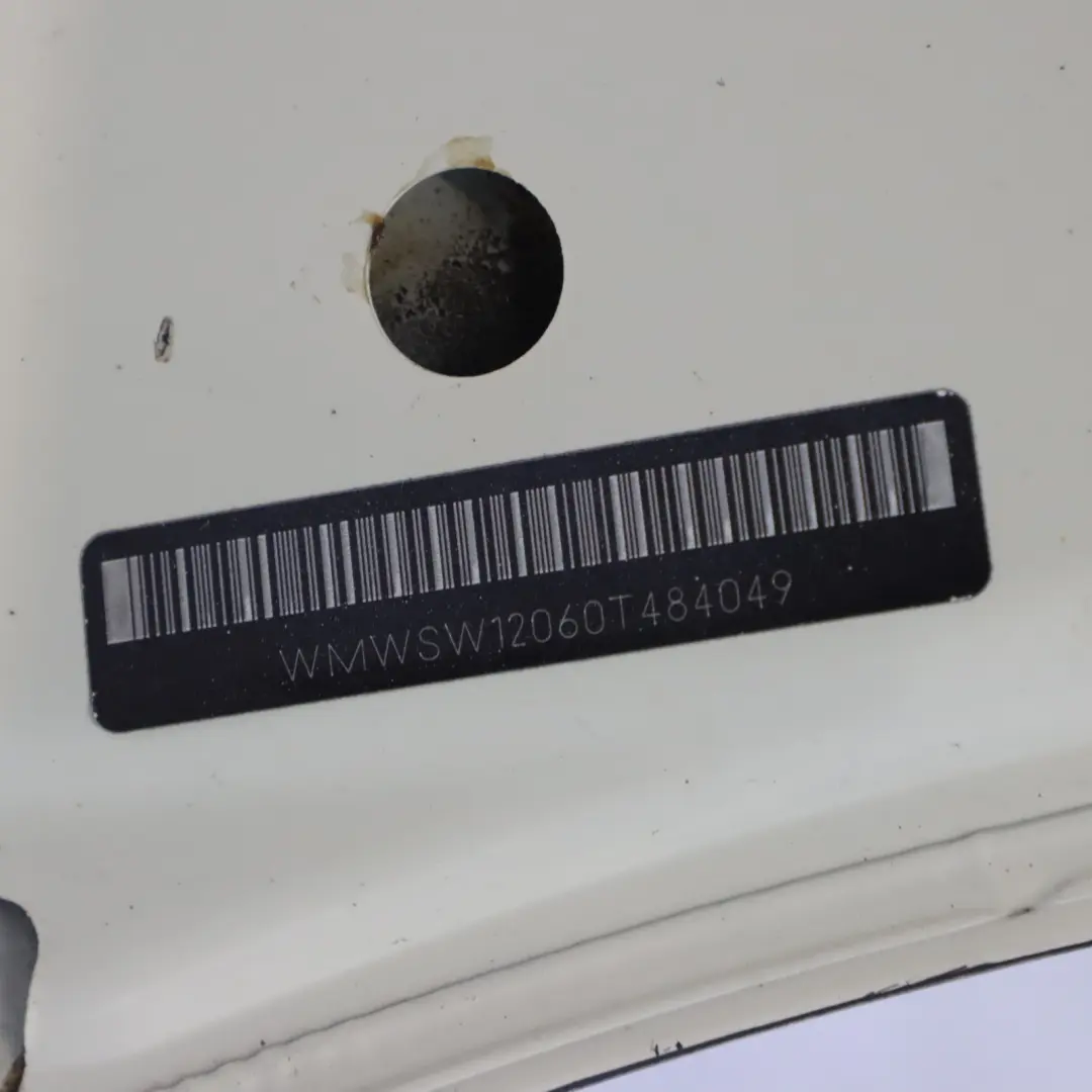 Hood Bonnet Engine Cover Panel Pepper White - 850 to Mini Cooper R55 R56 R57 with Part number 7318364 Mini Cooper R55 R56 R57 Hood Bonnet Engine Cover Panel Pepper White - 850 - SKU 7318364-PW1 - Part number 7318364