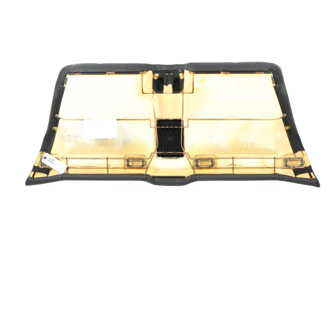 Funda Asiento Trasero Sofá Banco Cuero Boston Negro Azul Costura para BMW E88 con número de pieza 7320690 BMW E88 Funda Asiento Trasero Sofá Banco Cuero Boston Negro Azul Costura - SKU 7320690 - Número de pieza 7320690