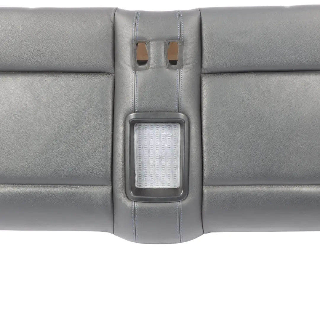BMW E88 Convertible Rear Seat Cover Couch Bench Leather Boston Black Blue Seam - SKU 7320690 - Part number 7320690