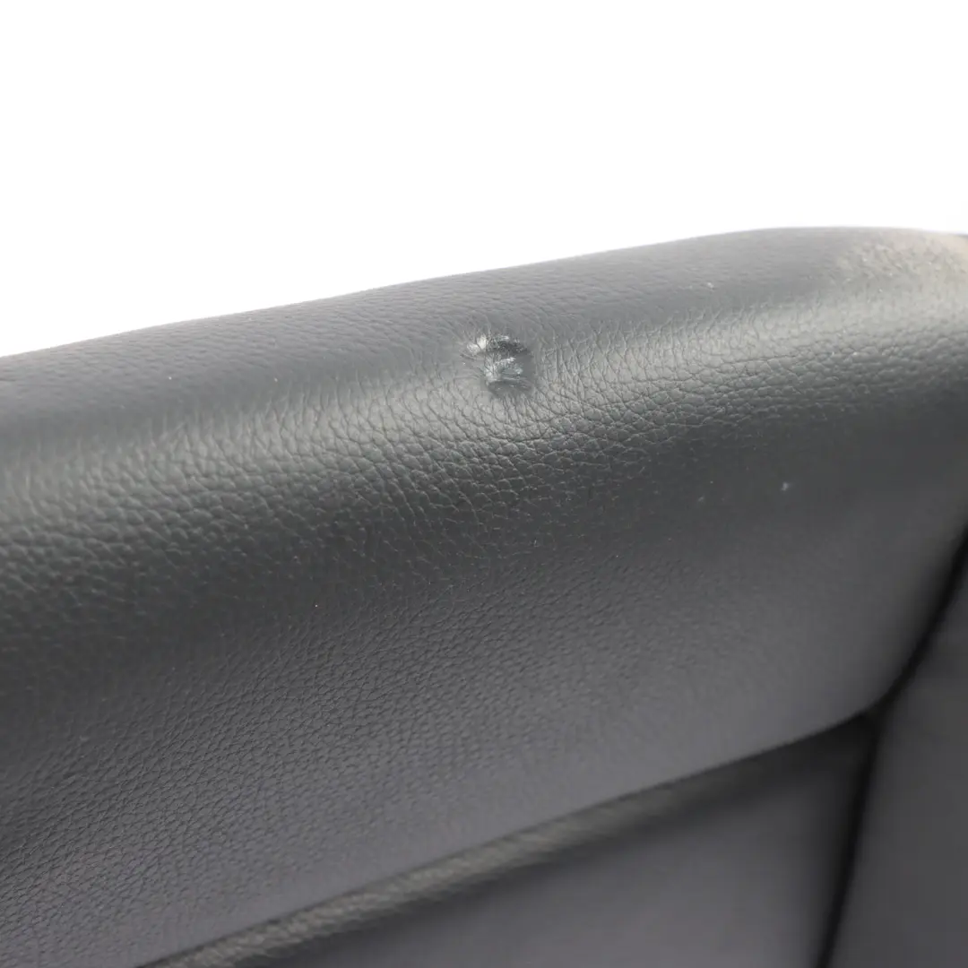 BMW E88 Convertible Rear Seat Cover Couch Bench Leather Boston Black Blue Seam - SKU 7320690 - Part number 7320690