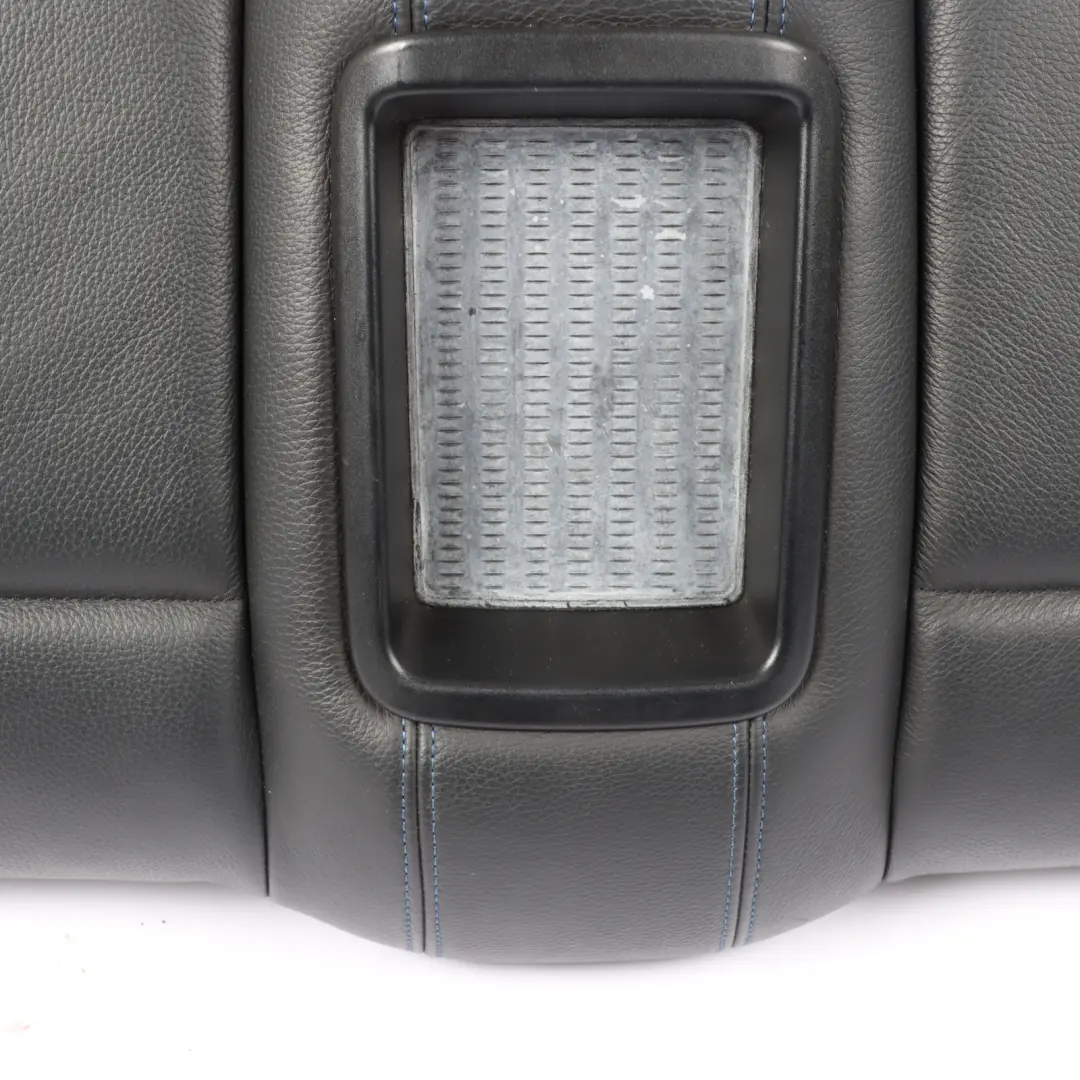 BMW E88 Convertible Rear Seat Cover Couch Bench Leather Boston Black Blue Seam - SKU 7320690 - Part number 7320690