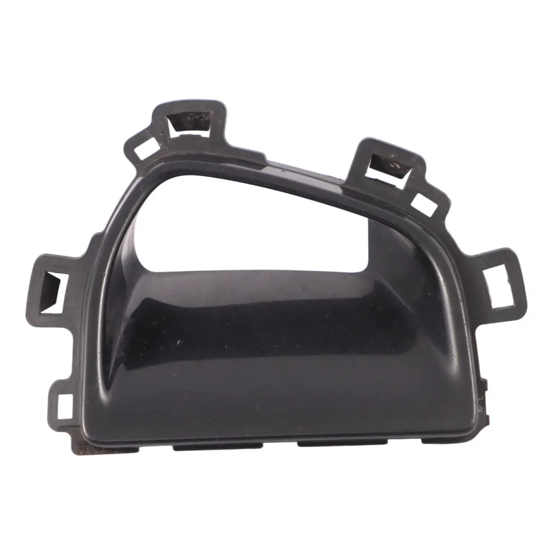 Front Bumper Left Brake Air Duct N/S Midnight Black to Mini R55 R56 LCI JCW with Part number 7328781 Mini R55 R56 LCI JCW Front Bumper Left Brake Air Duct N/S Midnight Black - SKU 7328781-MNB - Part number 7328781