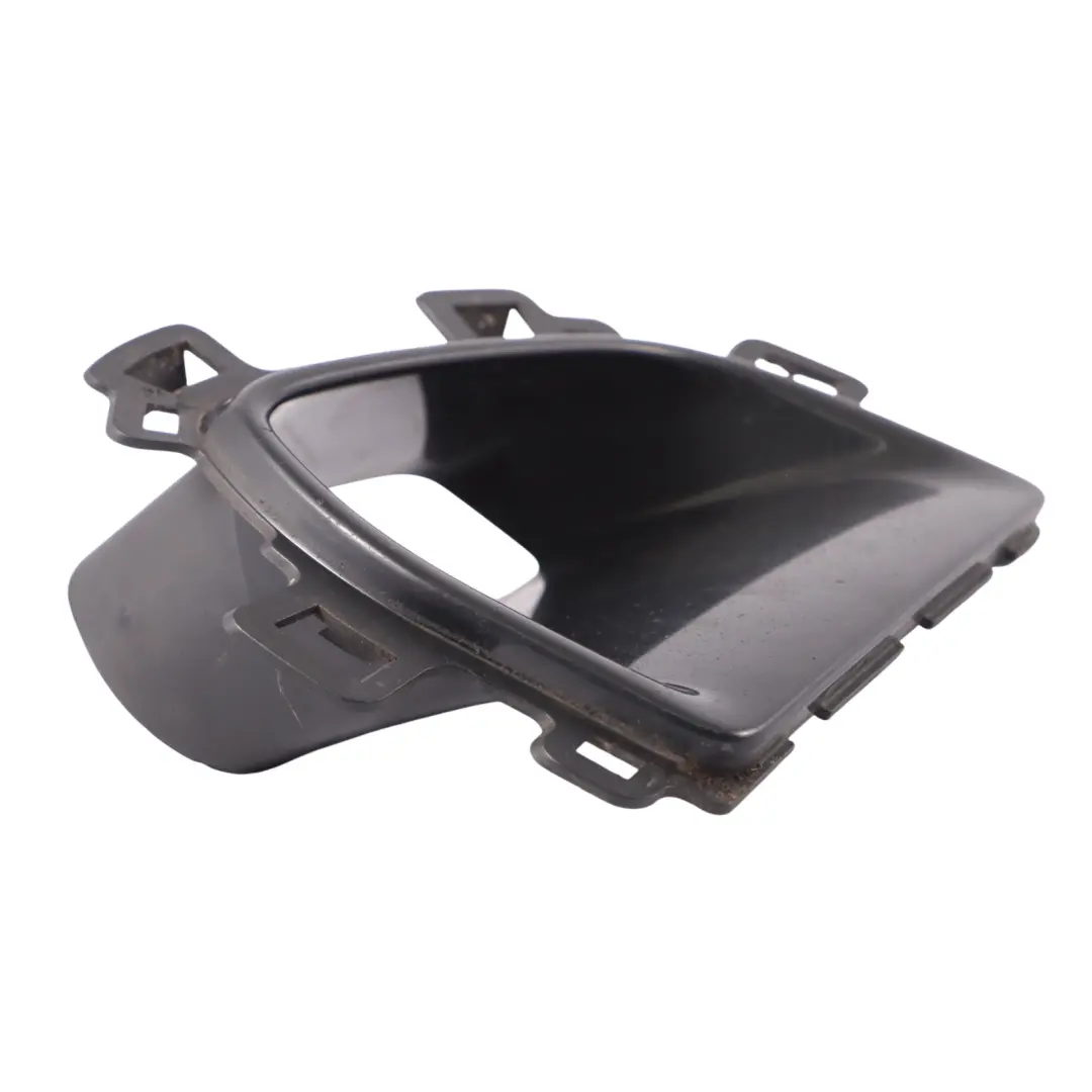 Mini R55 R56 LCI JCW Stoßstange Vorne Links Bremse Luft Midnight Schwarz - SKU 7328781-MNB - Teilenummer 7328781