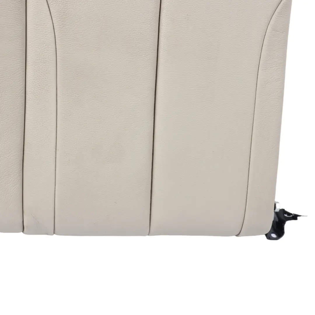 Backrest Bench Back Cover Leather Dakota Oyster to BMW F33 Convertible Rear Seat with Part number 7327485 BMW F33 Convertible Rear Seat Backrest Bench Back Cover Leather Dakota Oyster - SKU 7327485 - Part number 7327485