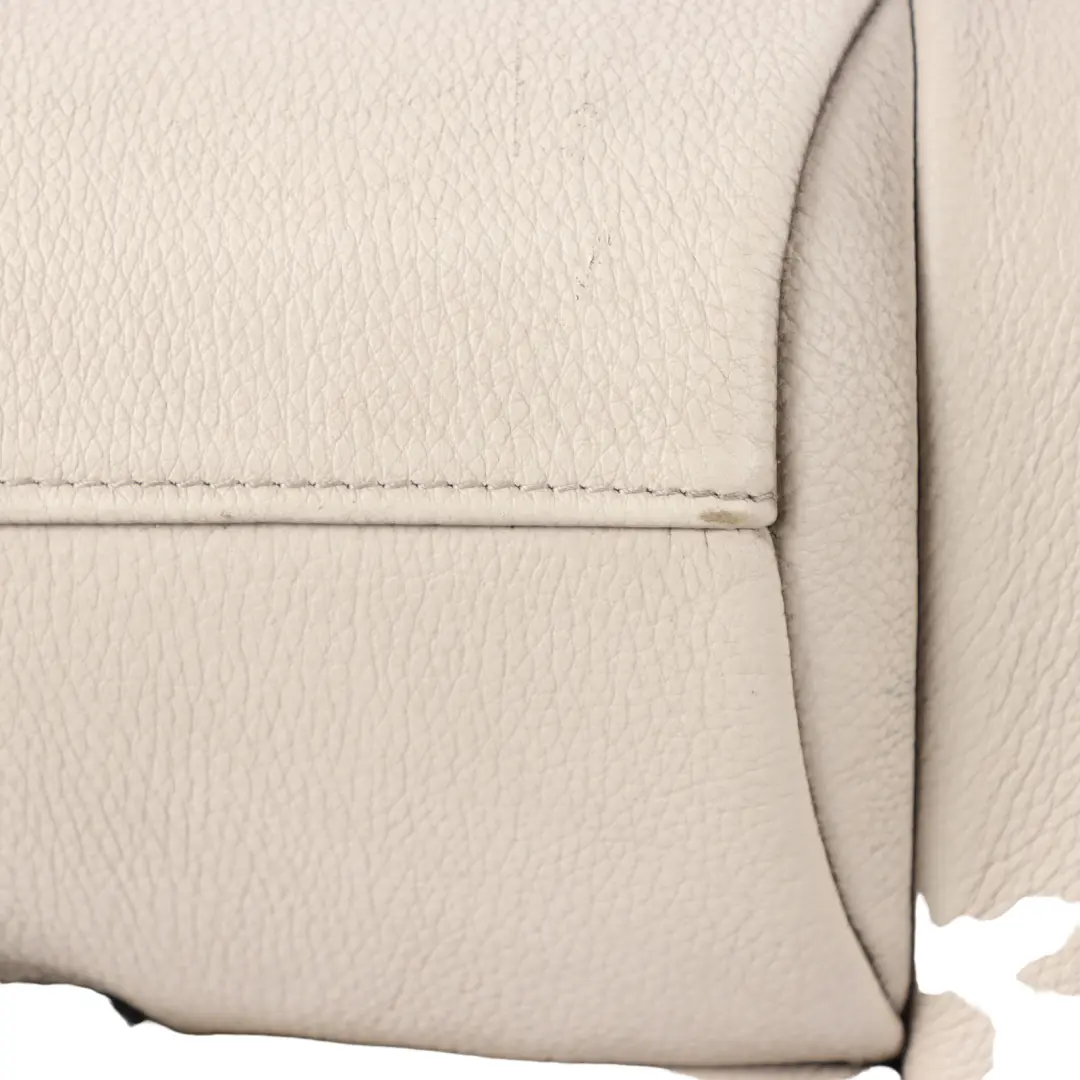 Backrest Bench Back Cover Leather Dakota Oyster to BMW F33 Convertible Rear Seat with Part number 7327485 BMW F33 Convertible Rear Seat Backrest Bench Back Cover Leather Dakota Oyster - SKU 7327485 - Part number 7327485