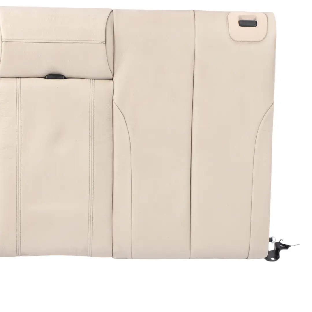 Backrest Bench Back Cover Leather Dakota Oyster to BMW F33 Convertible Rear Seat with Part number 7327485 BMW F33 Convertible Rear Seat Backrest Bench Back Cover Leather Dakota Oyster - SKU 7327485 - Part number 7327485