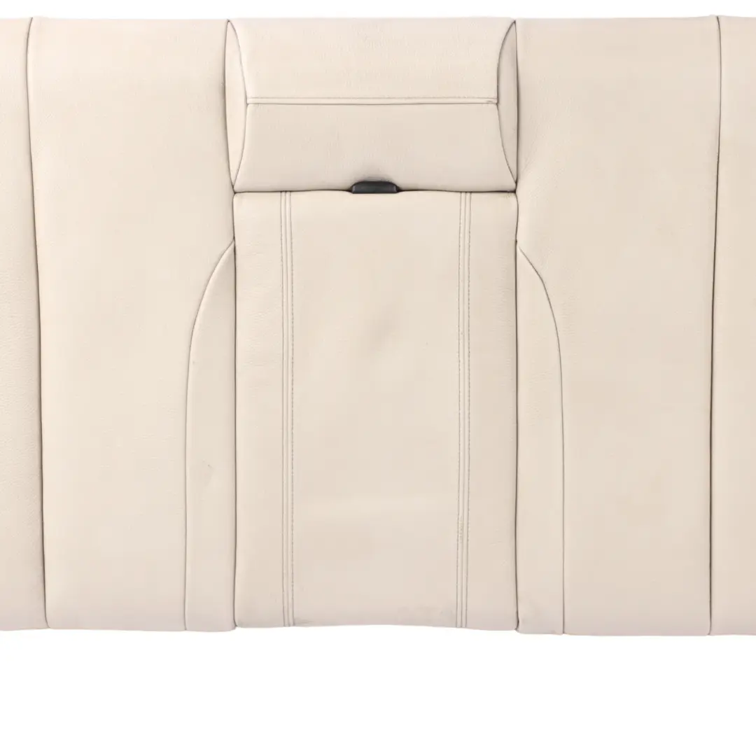 Backrest Bench Back Cover Leather Dakota Oyster to BMW F33 Convertible Rear Seat with Part number 7327485 BMW F33 Convertible Rear Seat Backrest Bench Back Cover Leather Dakota Oyster - SKU 7327485 - Part number 7327485