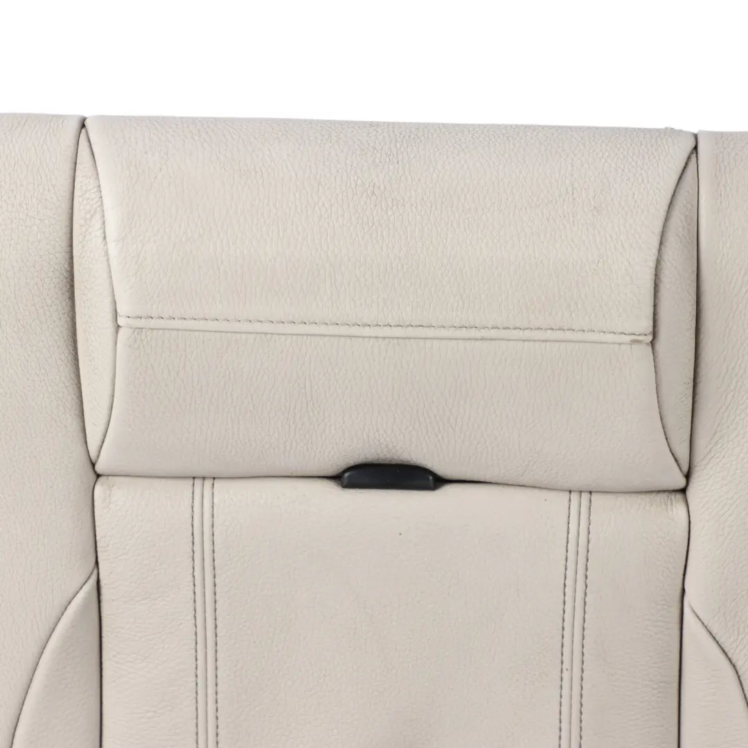 Backrest Bench Back Cover Leather Dakota Oyster to BMW F33 Convertible Rear Seat with Part number 7327485 BMW F33 Convertible Rear Seat Backrest Bench Back Cover Leather Dakota Oyster - SKU 7327485 - Part number 7327485