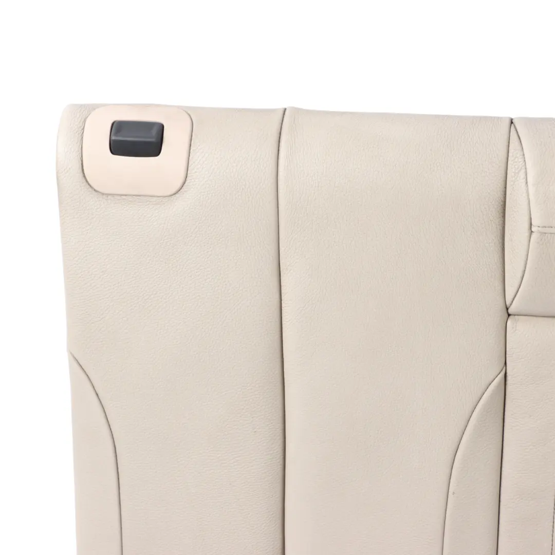 Backrest Bench Back Cover Leather Dakota Oyster to BMW F33 Convertible Rear Seat with Part number 7327485 BMW F33 Convertible Rear Seat Backrest Bench Back Cover Leather Dakota Oyster - SKU 7327485 - Part number 7327485