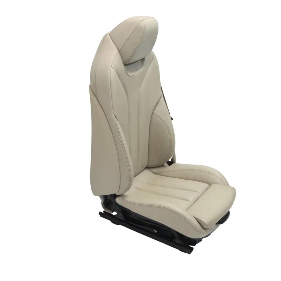Vorder Sitz Sport links beheizt elektrisch Leder Dakota Oyster für BMW F33 Cabrio mit Teilenummer 7327671 BMW F33 Cabrio Vorder Sitz Sport links beheizt elektrisch Leder Dakota Oyster - SKU 7327671-1 - Teilenummer 7327671