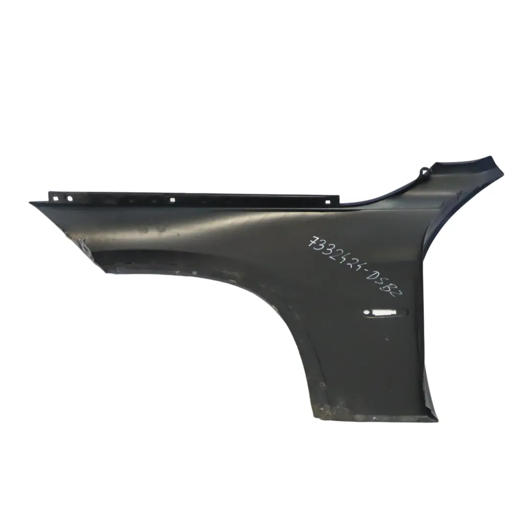 BMW X1 E84 Side Wing Panel Front Right O/S Fender Tiefseeblau Blue Metallic A76 - SKU 7332424-DSB2 - Part number 7332424