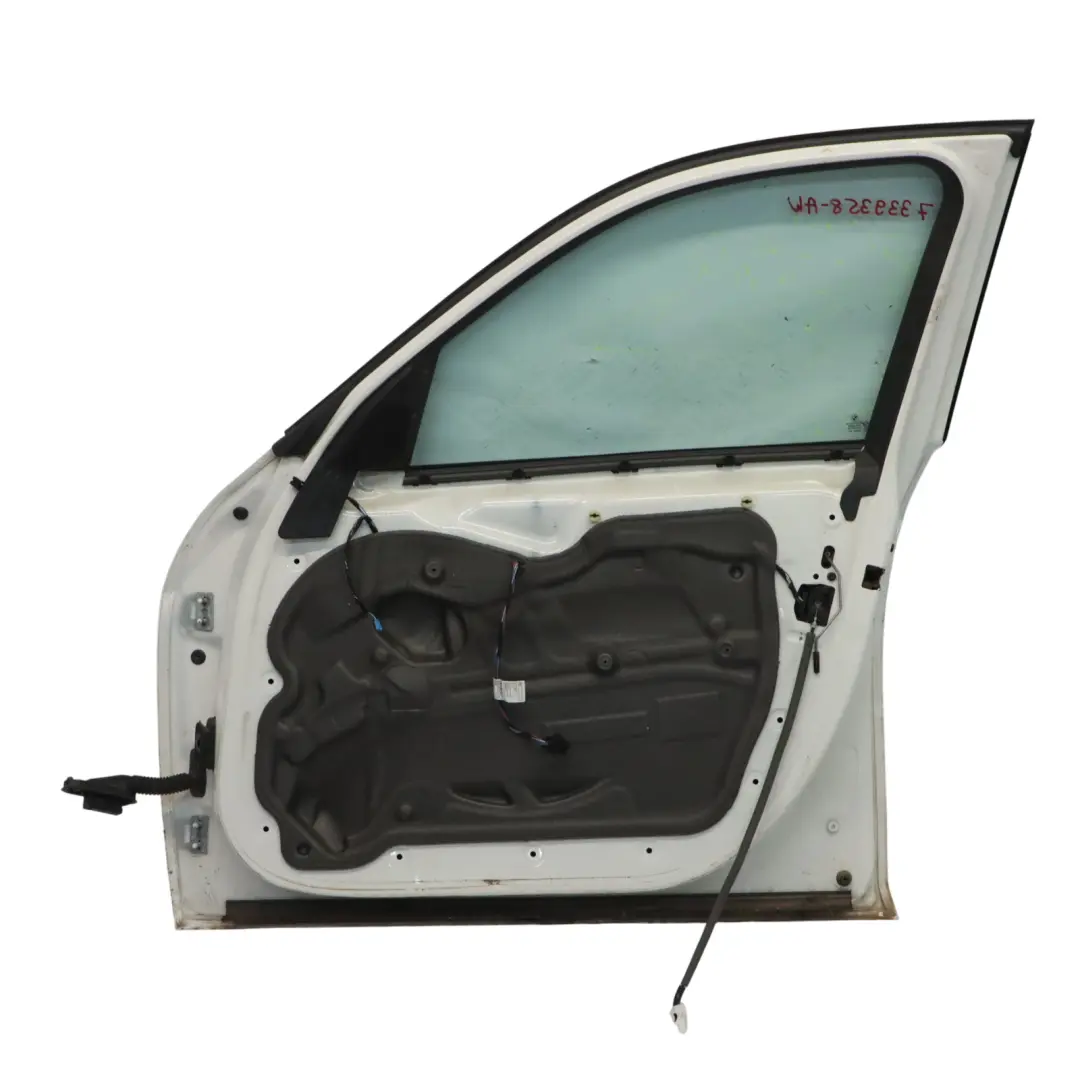 Porta anteriore destra Alpinweiss Alpine White 3 - 300 per BMW X1 E84 con numero di parte 7339358 BMW X1 E84 Porta anteriore destra Alpinweiss Alpine White 3 - 300 - SKU 7339358-AW - Numero di parte 7339358