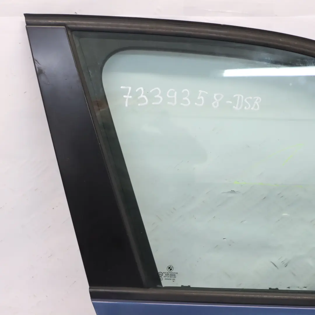 BMW X1 E84 Drzwi Prawe Przednie Tiefseeblau Niebieski Metalik - A76 - SKU 7339358-DSB - Numer Części 7339358