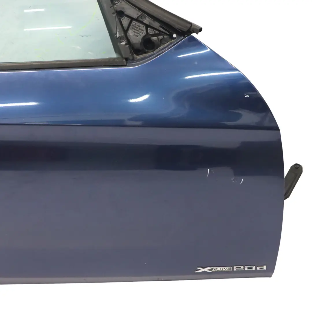 BMW X1 E84 Tür vorne rechts Tiefseeblau Deep Sea Blue Metallic - A76 - SKU 7339358-DSB - Teilenummer 7339358