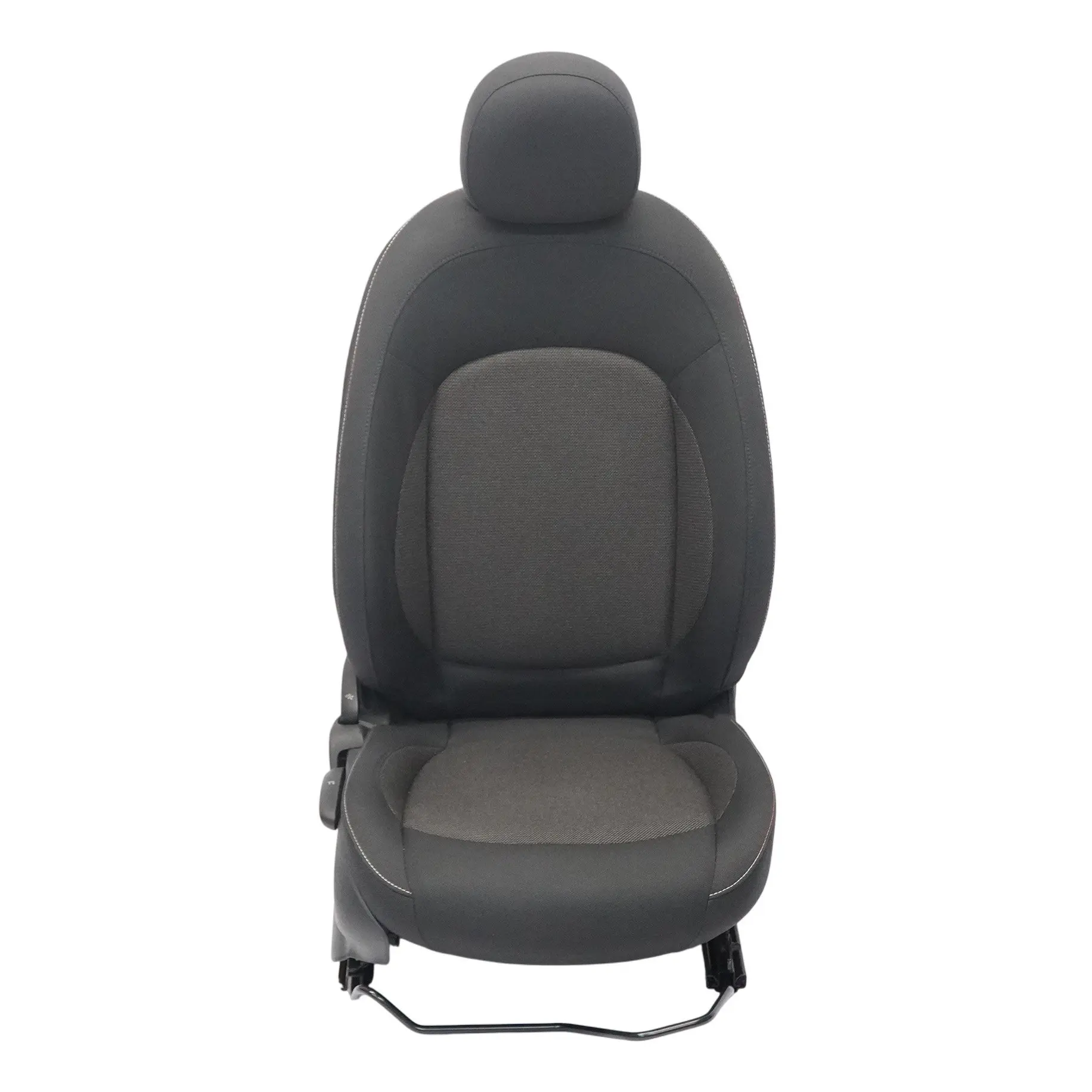 Mini F56 Asiento Delantero Derecho Calefactable Tela Firework Carbono Negro