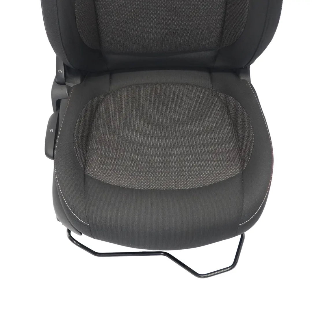 Front Seat Right O/S Heated Cloth Fabric Firework Carbon Black to Mini F56 with Part number 7340224 Mini F56 Front Seat Right O/S Heated Cloth Fabric Firework Carbon Black - SKU 7340224-3 - Part number 7340224