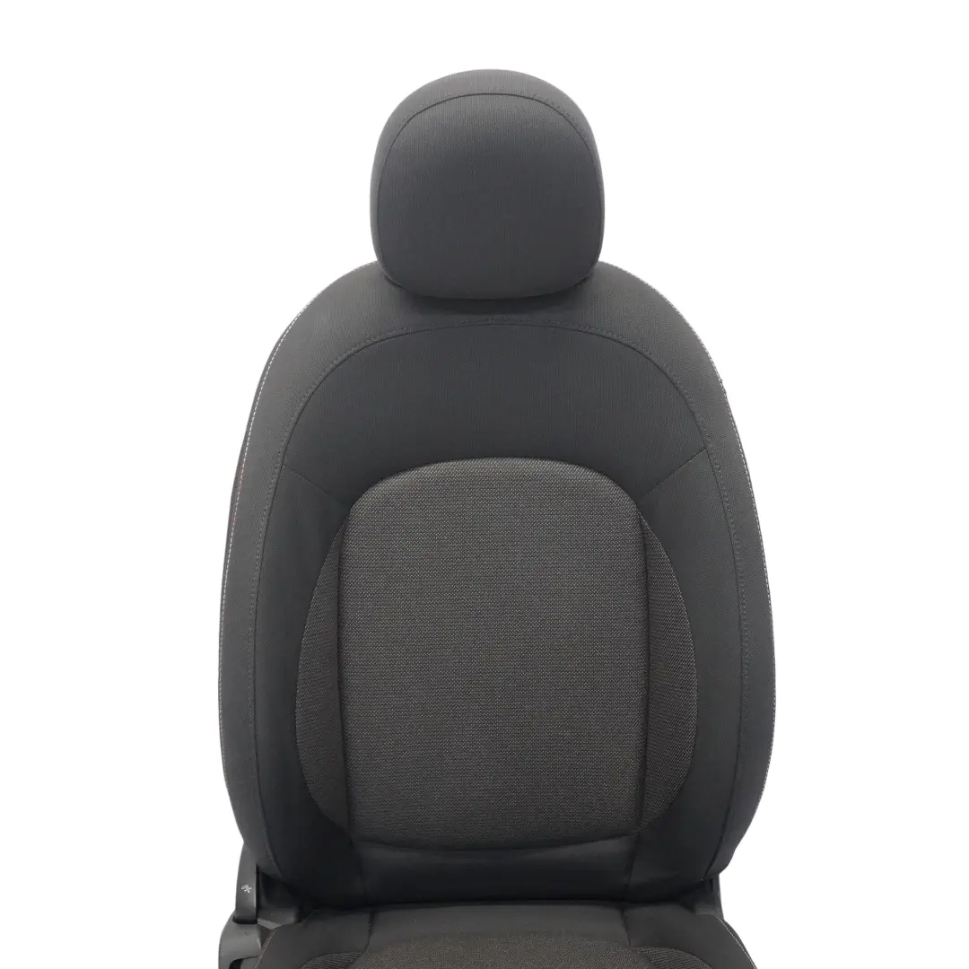 Mini F56 Front Seat Right O/S Heated Cloth Fabric Firework Carbon Black - SKU 7340224-3 - Part number 7340224