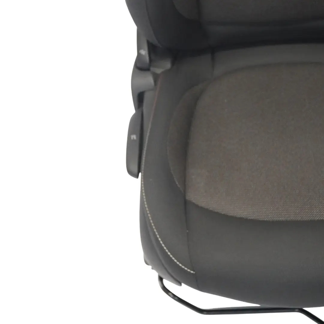 Front Seat Right O/S Heated Cloth Fabric Firework Carbon Black to Mini F56 with Part number 7340224 Mini F56 Front Seat Right O/S Heated Cloth Fabric Firework Carbon Black - SKU 7340224-3 - Part number 7340224