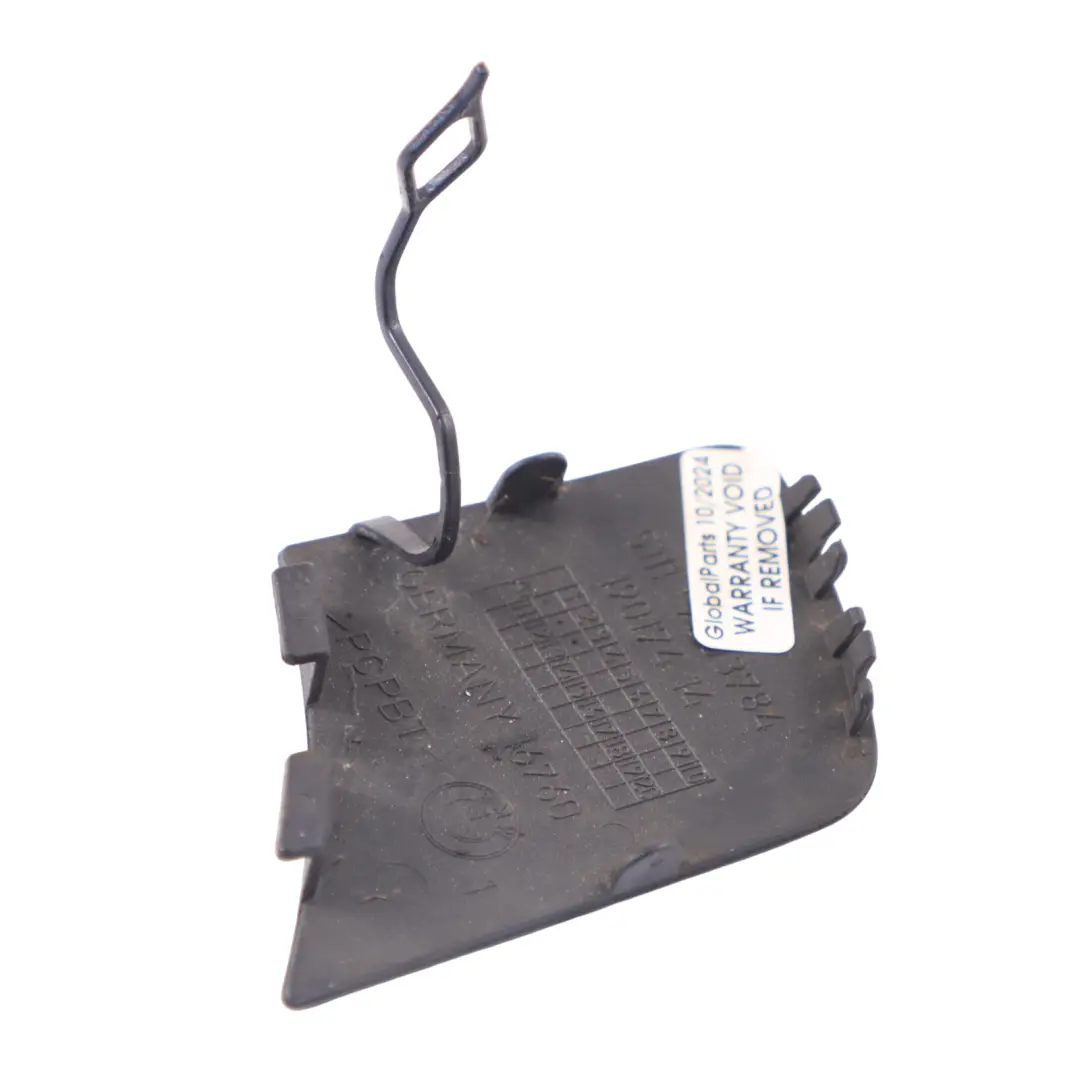 Paraurti anteriore traino Copertura Tiefseeblau Blu - A76 7303784 per BMW X1 E84 con numero di parte 7345034 BMW X1 E84 Paraurti anteriore traino Copertura Tiefseeblau Blu - A76 7303784 - SKU 7345034-DSB - Numero di parte 7345034