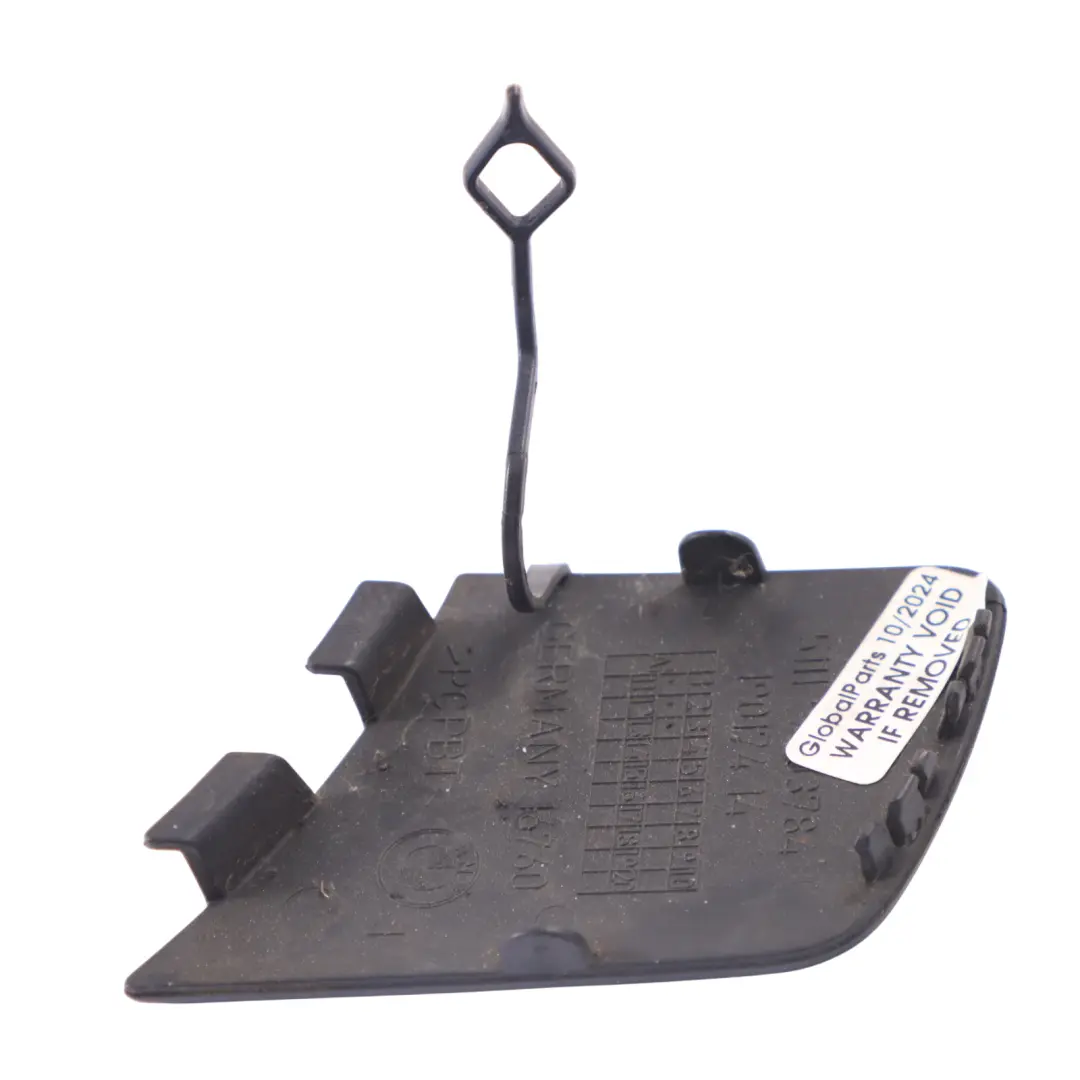 BMW X1 E84 Vorderseite Stoß Klappe Haken Abdeckung Tiefseeblau Blau A76 7303784 - SKU 7345034-DSB - Teilenummer 7345034