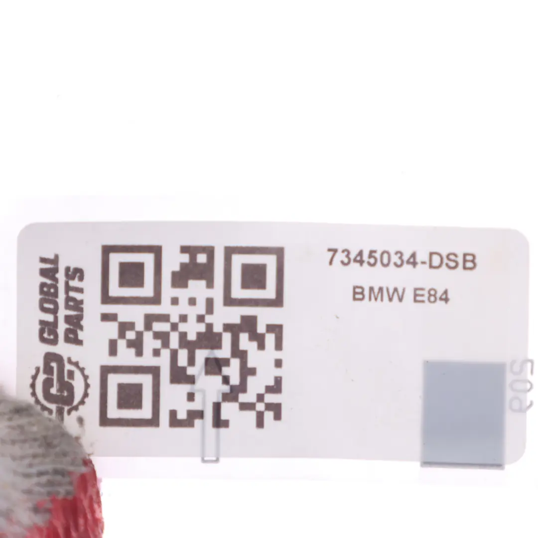 BMW X1 E84 Osłona Zaślepka Haka Przedniego Zderzaka Niebieska 7303784 - SKU 7345034-DSB - Numer Części 7345034