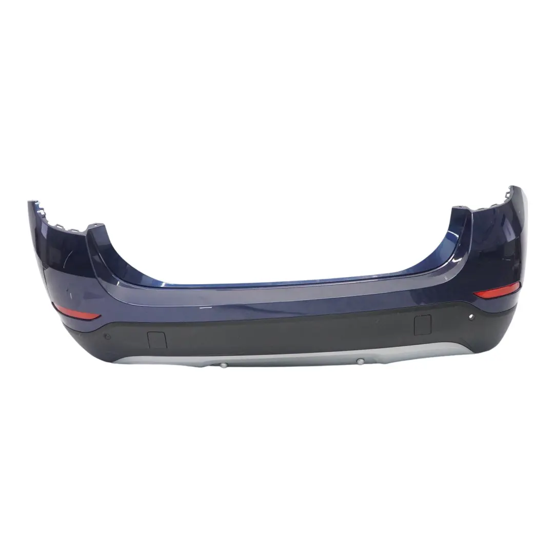 BMW X1 E84 Zderzak Tylny PDC X Line Tiefseeblau Niebieski Metalik - A76 - SKU 7345036-DSB - Numer Części 7345036