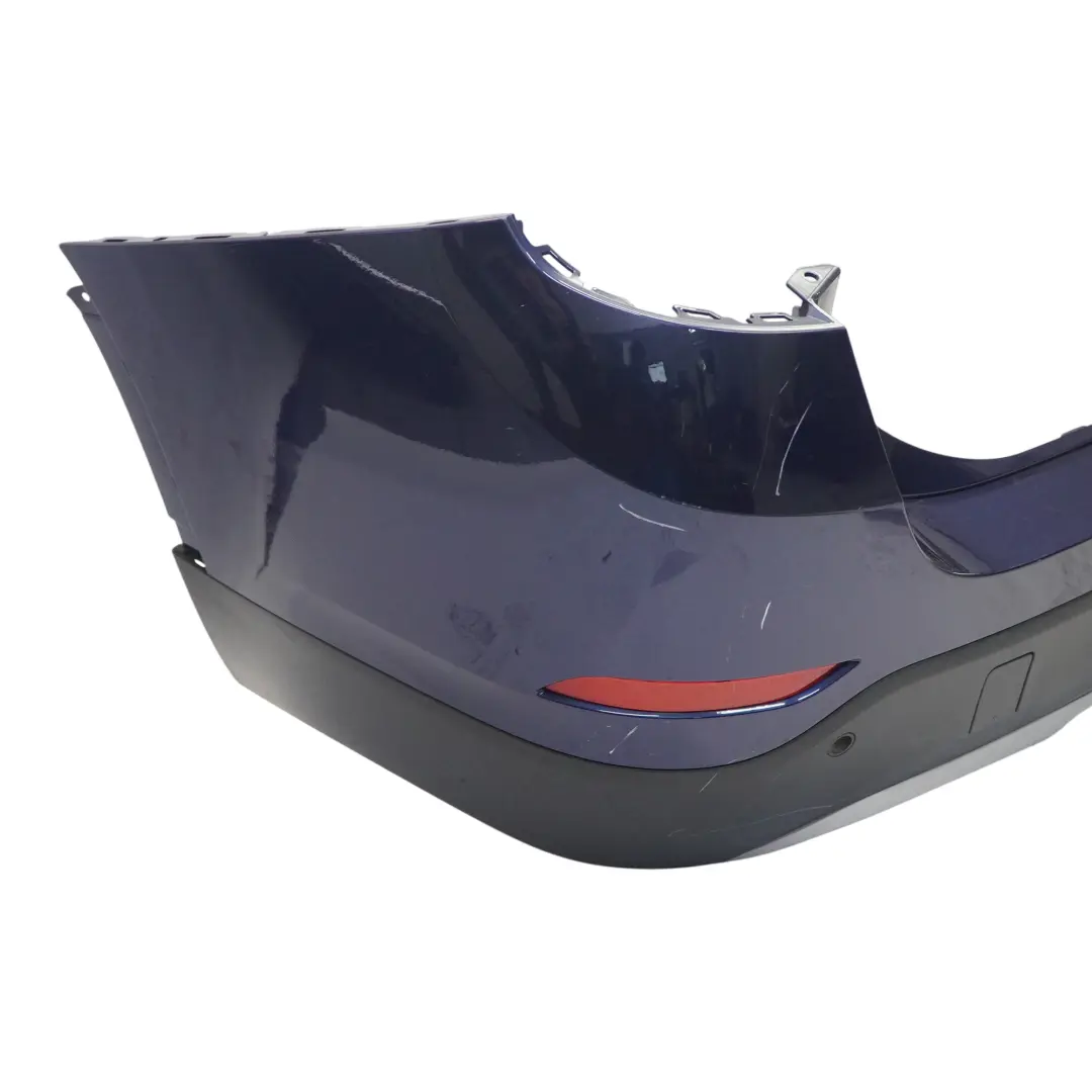  Bumper Rear BMW X1 E84 Trim Panel PDC X Line Tiefseeblau Blue Metallic - A76 - SKU 7345036-DSB - Part number 7345036
