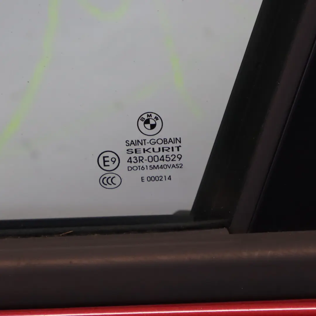 BMW X3 F25 Door Front Left N/S Vermilionrot Vermilion Red Metallic - A82 - SKU 7355803-VER - Part number 7355803