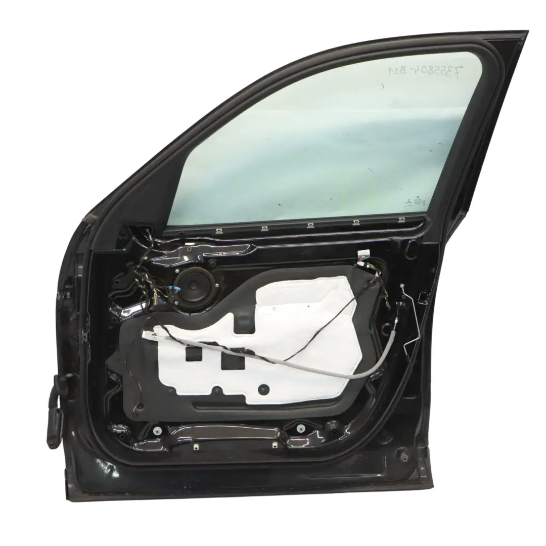 Porta anteriore destra Black Sapphire Metallic - 475 per BMW X3 F25 con numero di parte 7355804 BMW X3 F25 Porta anteriore destra Black Sapphire Metallic - 475 - SKU 7355804-BS1 - Numero di parte 7355804