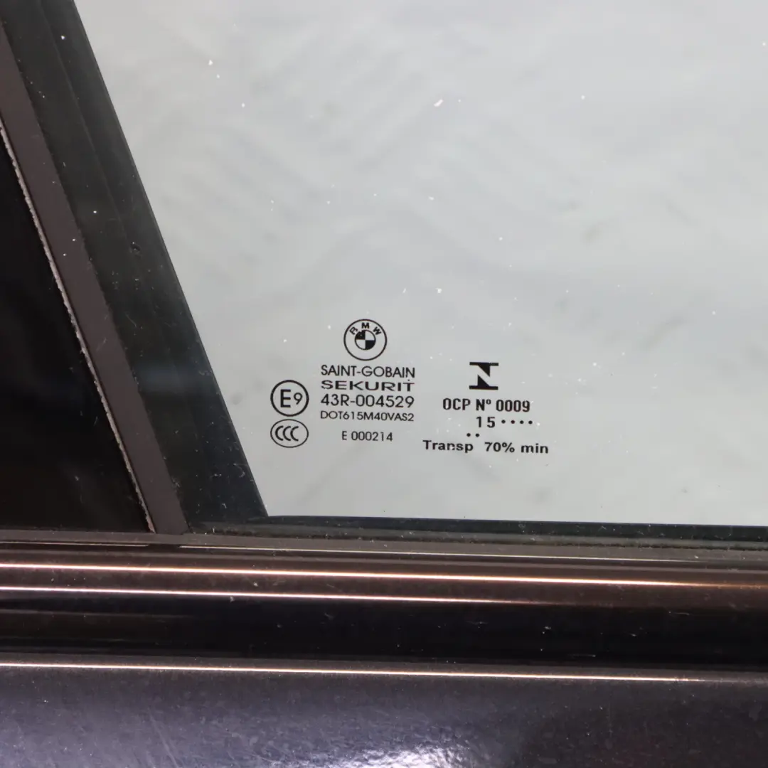 Porta anteriore destra Black Sapphire Metallic - 475 per BMW X3 F25 con numero di parte 7355804 BMW X3 F25 Porta anteriore destra Black Sapphire Metallic - 475 - SKU 7355804-BS1 - Numero di parte 7355804